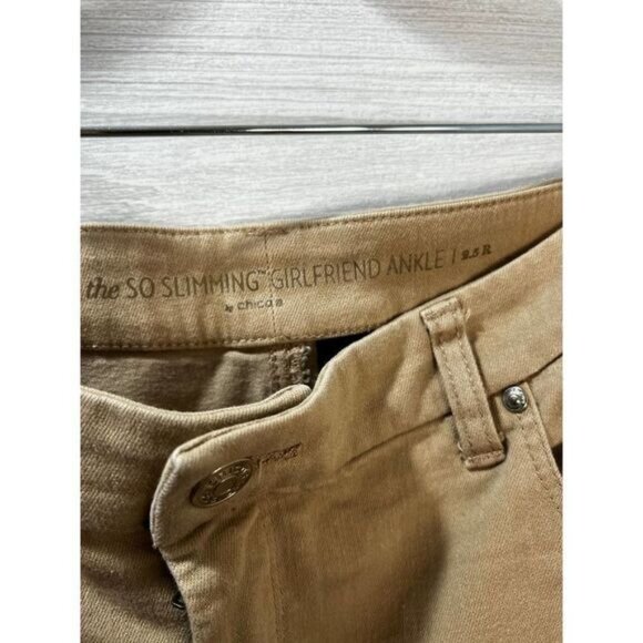 So Slimming Girlfriend Ankle Jeans CHICO'S Size‎ 32 - Picture 6 of 6